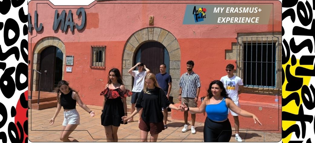 O Γρηγόρης, η Αφροδίτη, η Μελίνα, η Ελισάβετ, η Έλλη και η Κατερίνα στην Ισπανία 