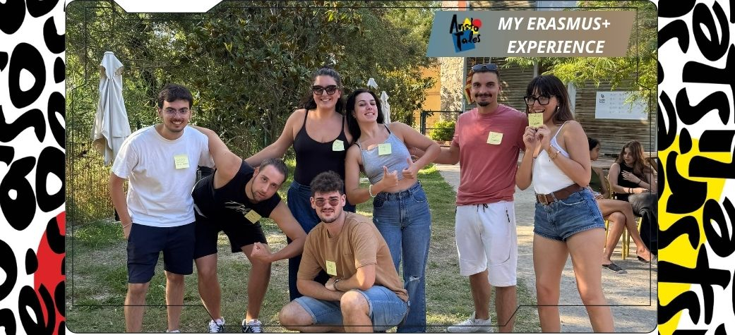 O Ευάγγελος, η Μάγδα, η Βασιλικη, ο Πέτρος, η Ραφαέλλα και ο Δημήτρης στην Ισπανία