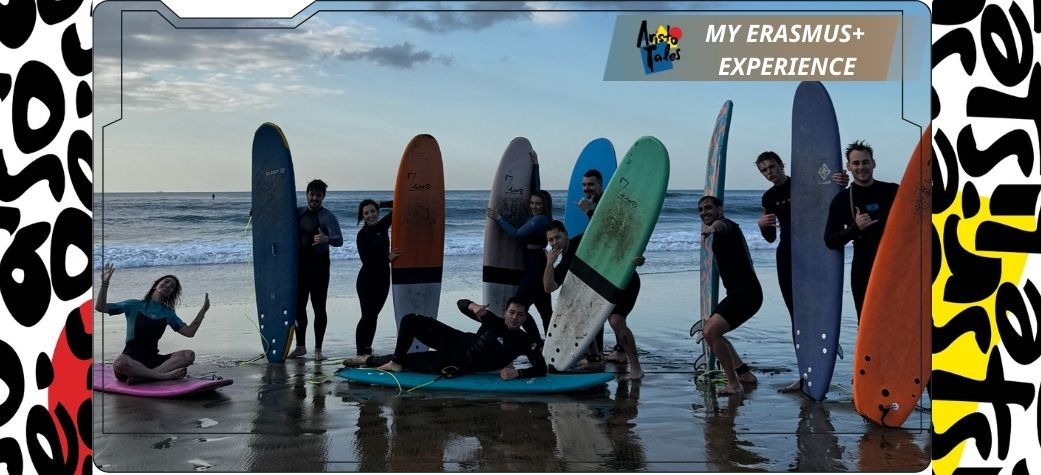 Ο Μάνος, ο Fernaldo, ο Βαγγέλης, η Δήμητρα και η Έλενα στην Ισπανία